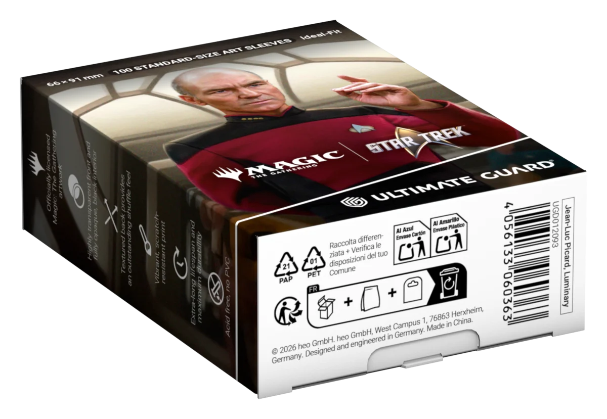 Ultimate Guard Art Sleeves Magic: The Gathering | Star Trek - Jean-Luc Picard, Luminary