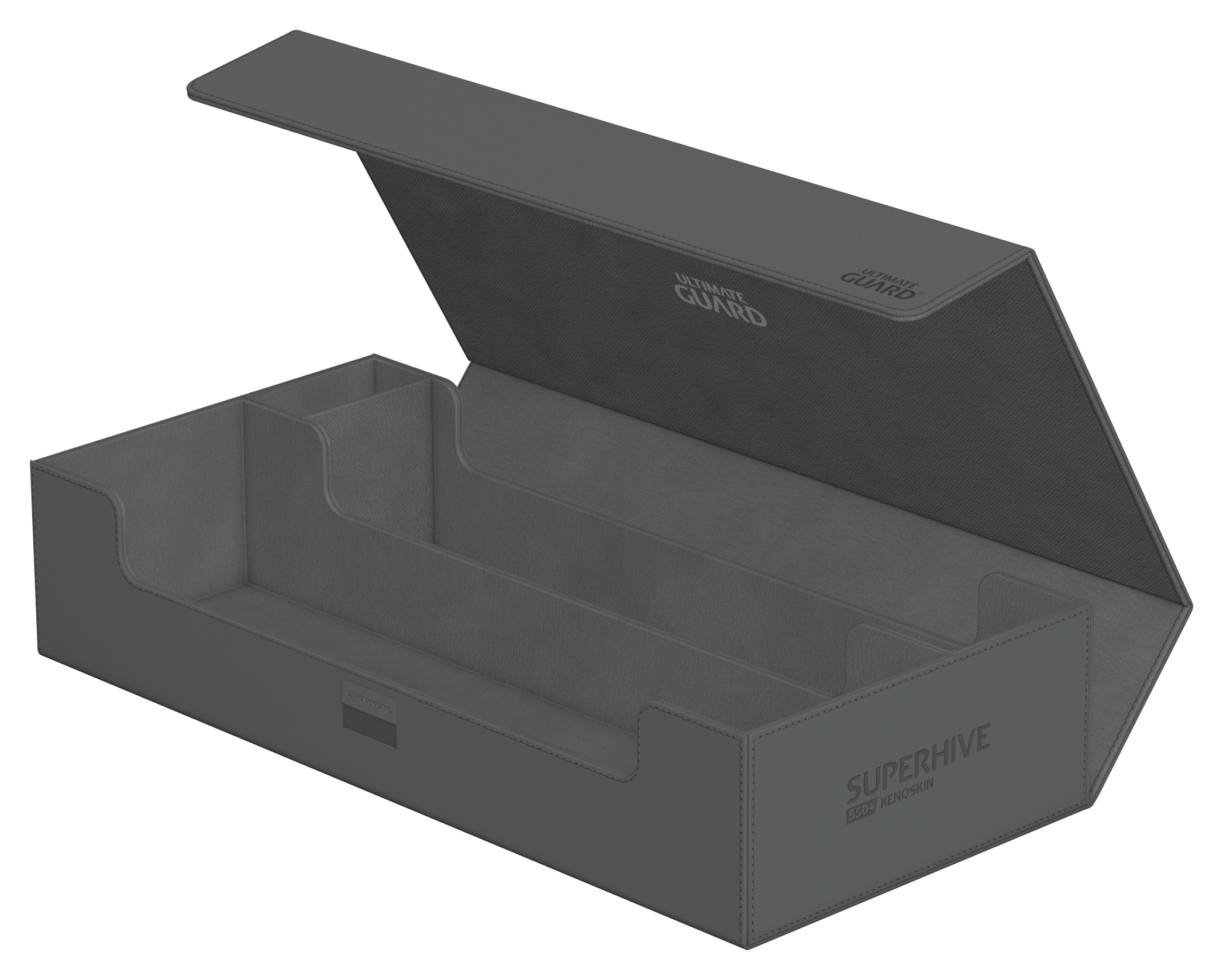 Ultimate Guard Card Deck Box Superhive 550+ Grey Grau