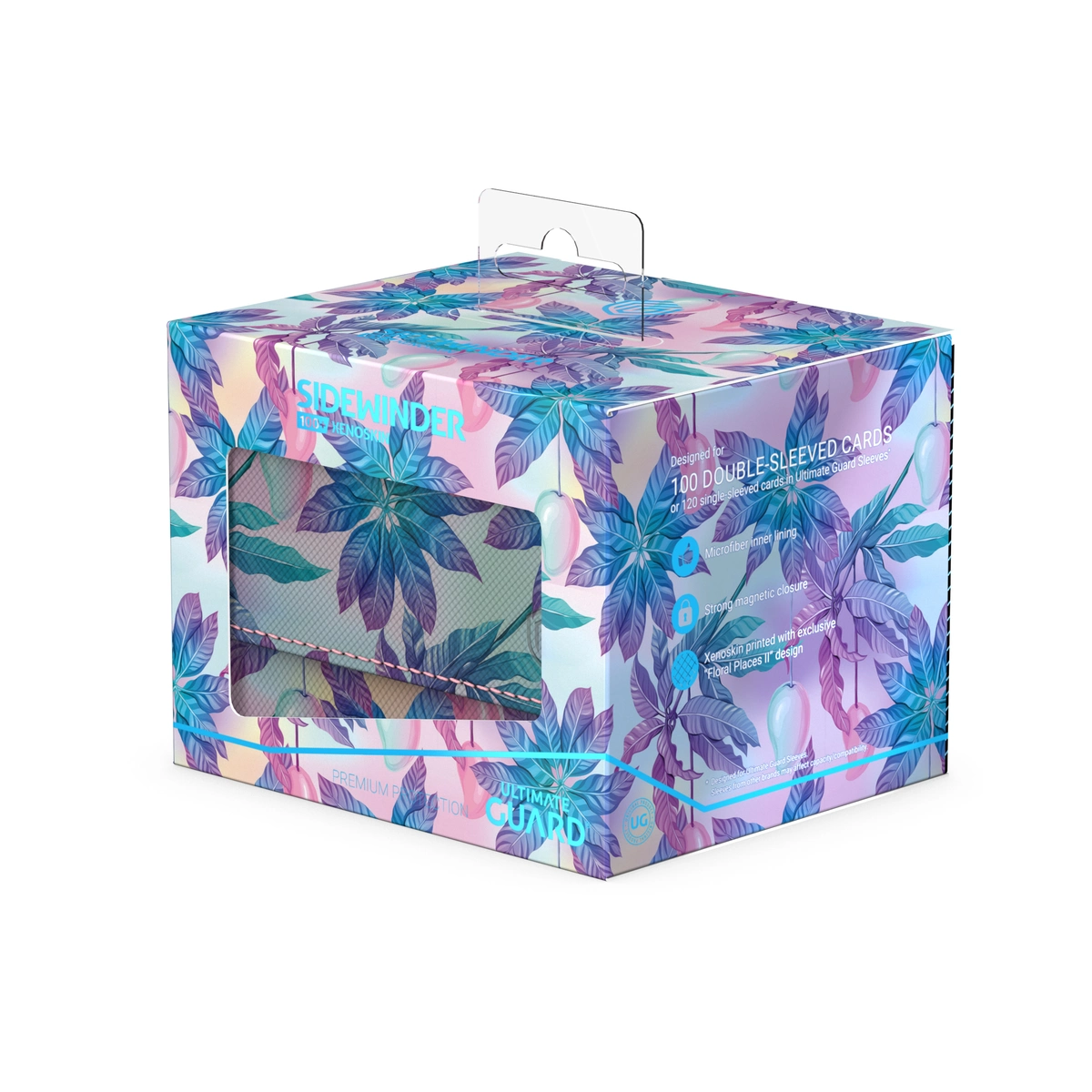 Ultimate Guard Sidewinder 100+ Xenoskin Floral Places deck box