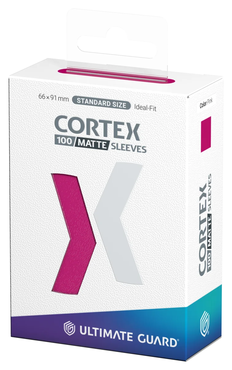 Ultimate Guard Cortex Sleeves Matte Standard Size (100) - Pink