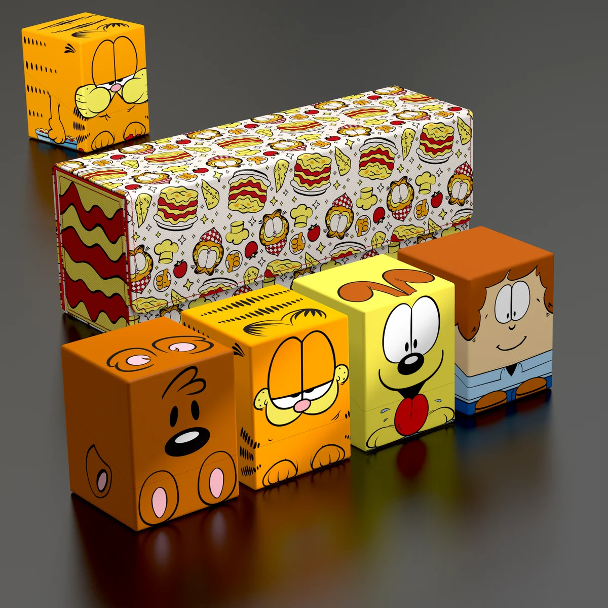 Squaroes Squaroe Garfield Collectors Case - Monday Survival Lasagna