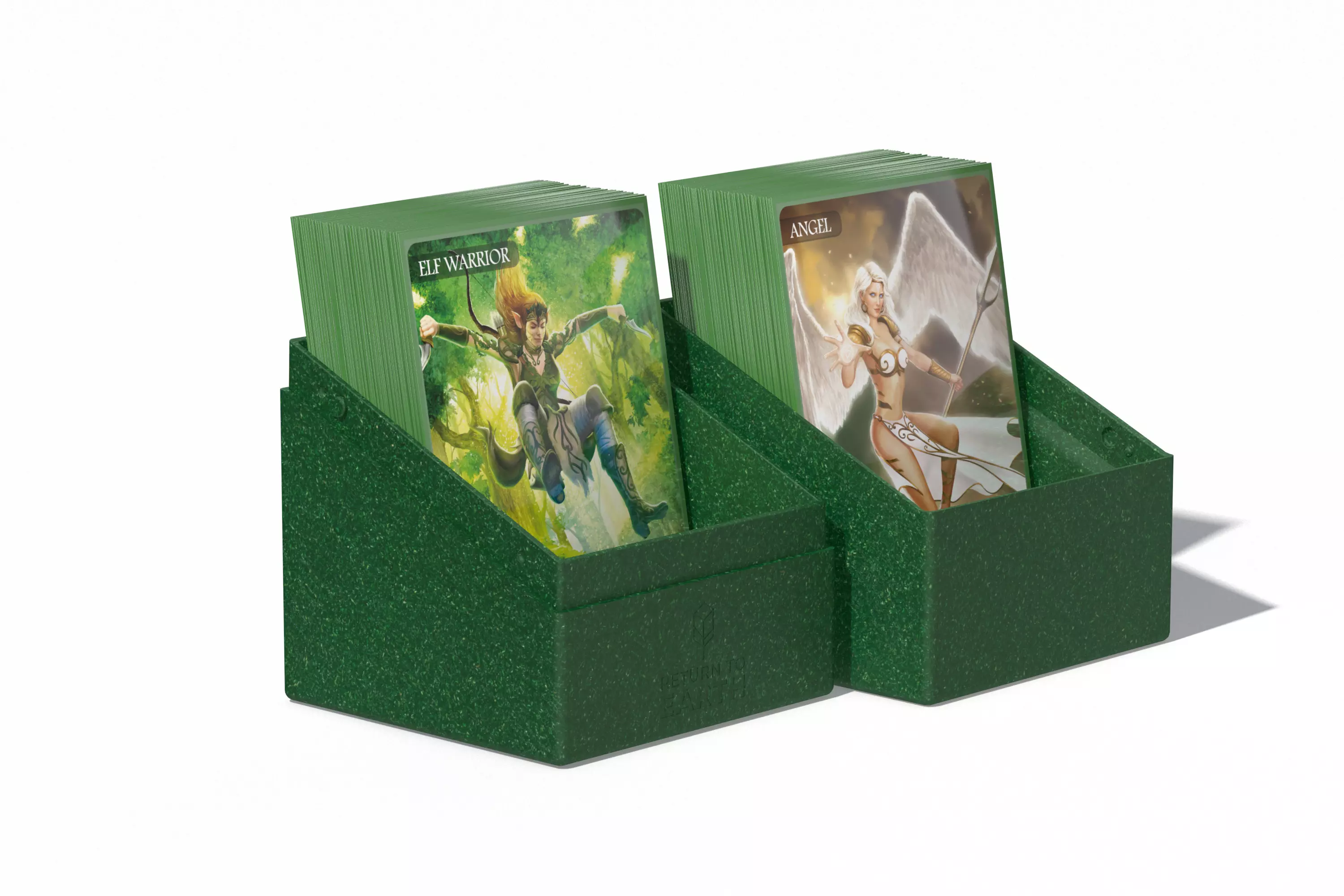 Ultimate Guard Card Deck Box Boulder 100+ Return to Earth Green Grün