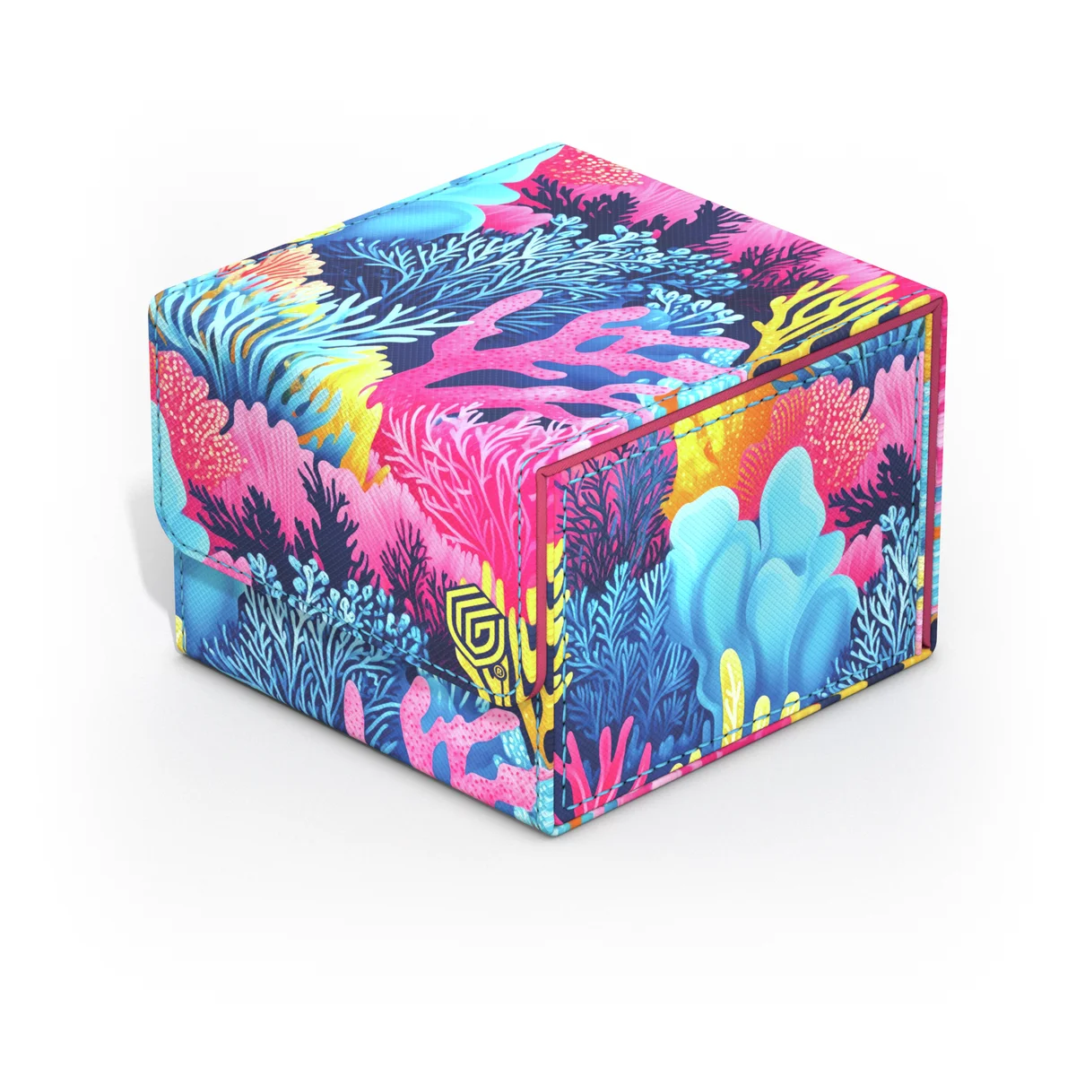 Ultimate Guard Sidewinder 133+ Coral Places Xenoskin deck box