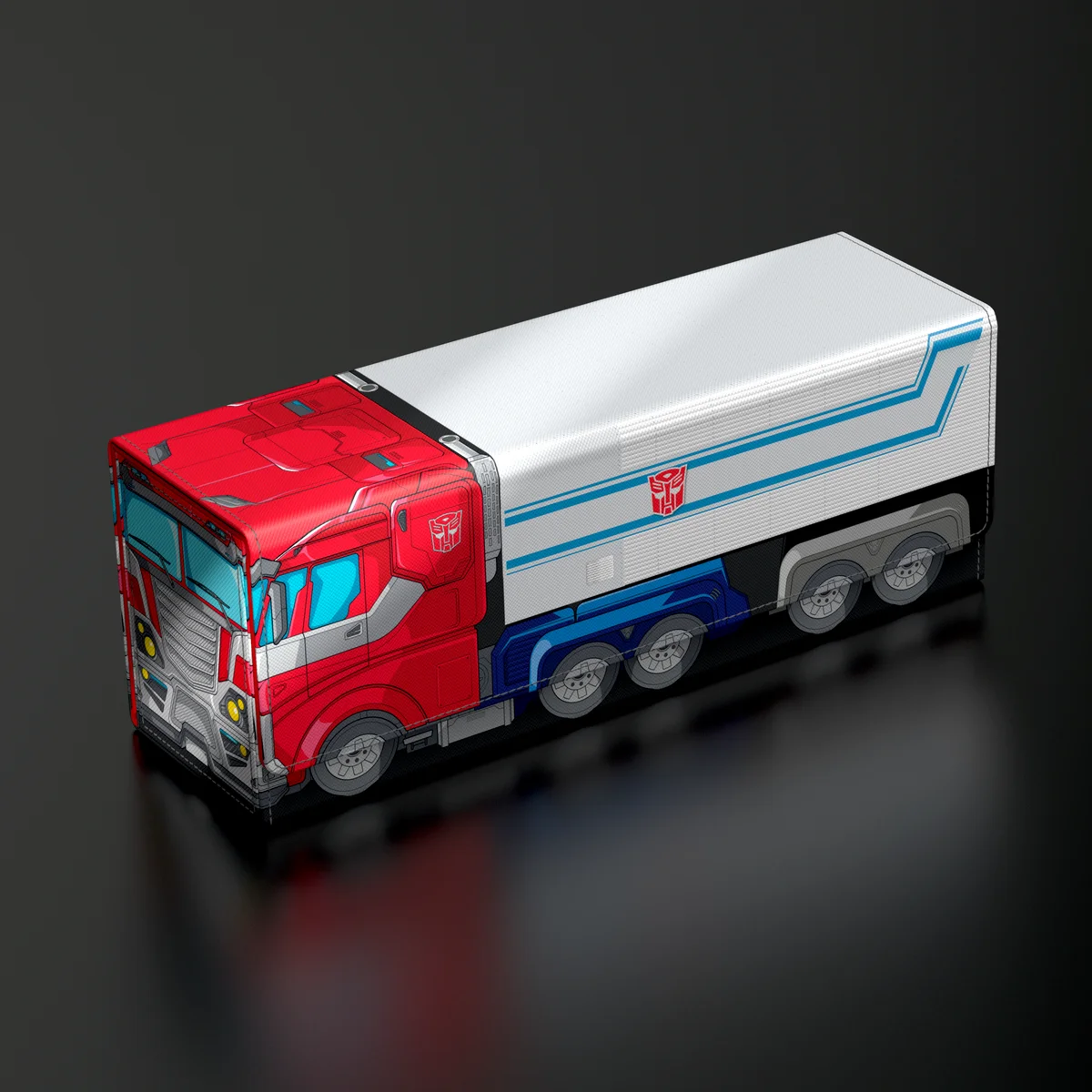 Squaroes Collectors Case 400 Squaroe Transformers - Optimus Prime Truck