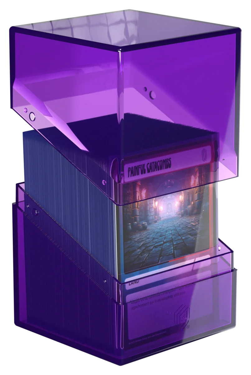 Ultimate Guard Boulder 100+ Clear - Amethyst