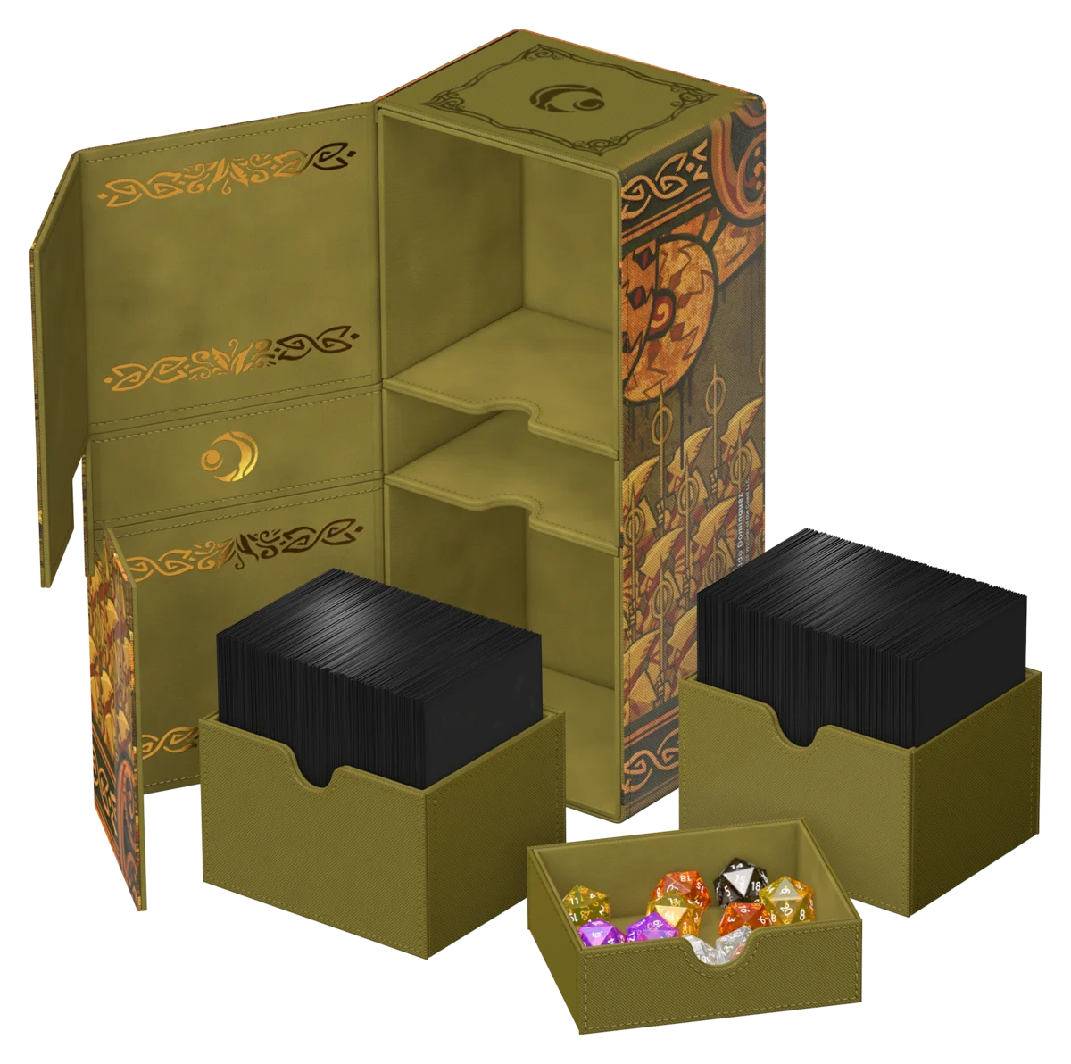 Twin Flip'n'Tray 266+ Xenoskin Magic: The Gathering 