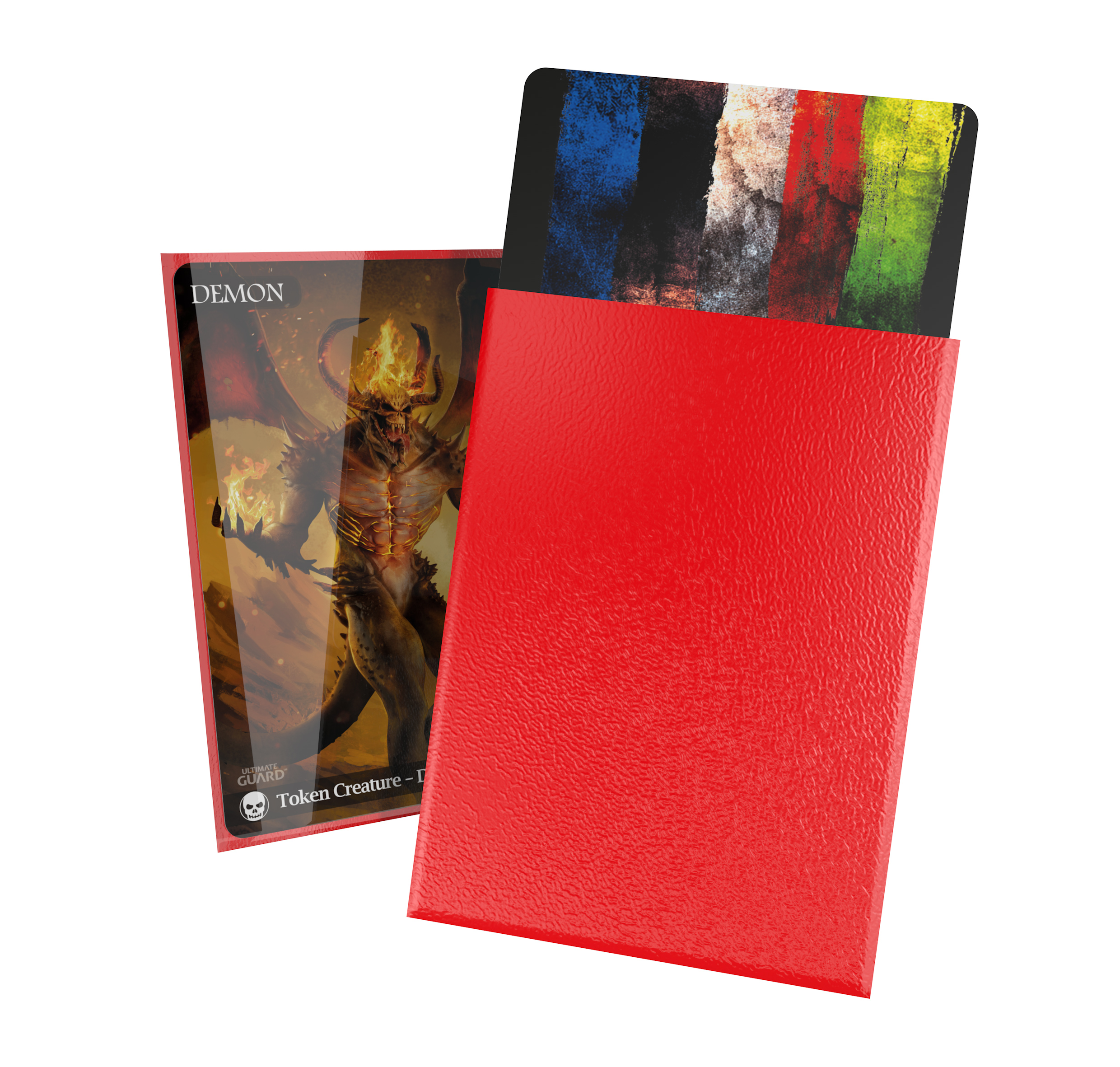 Ultimate Guard Card Sleeves Cortex Standard Size Red Rot