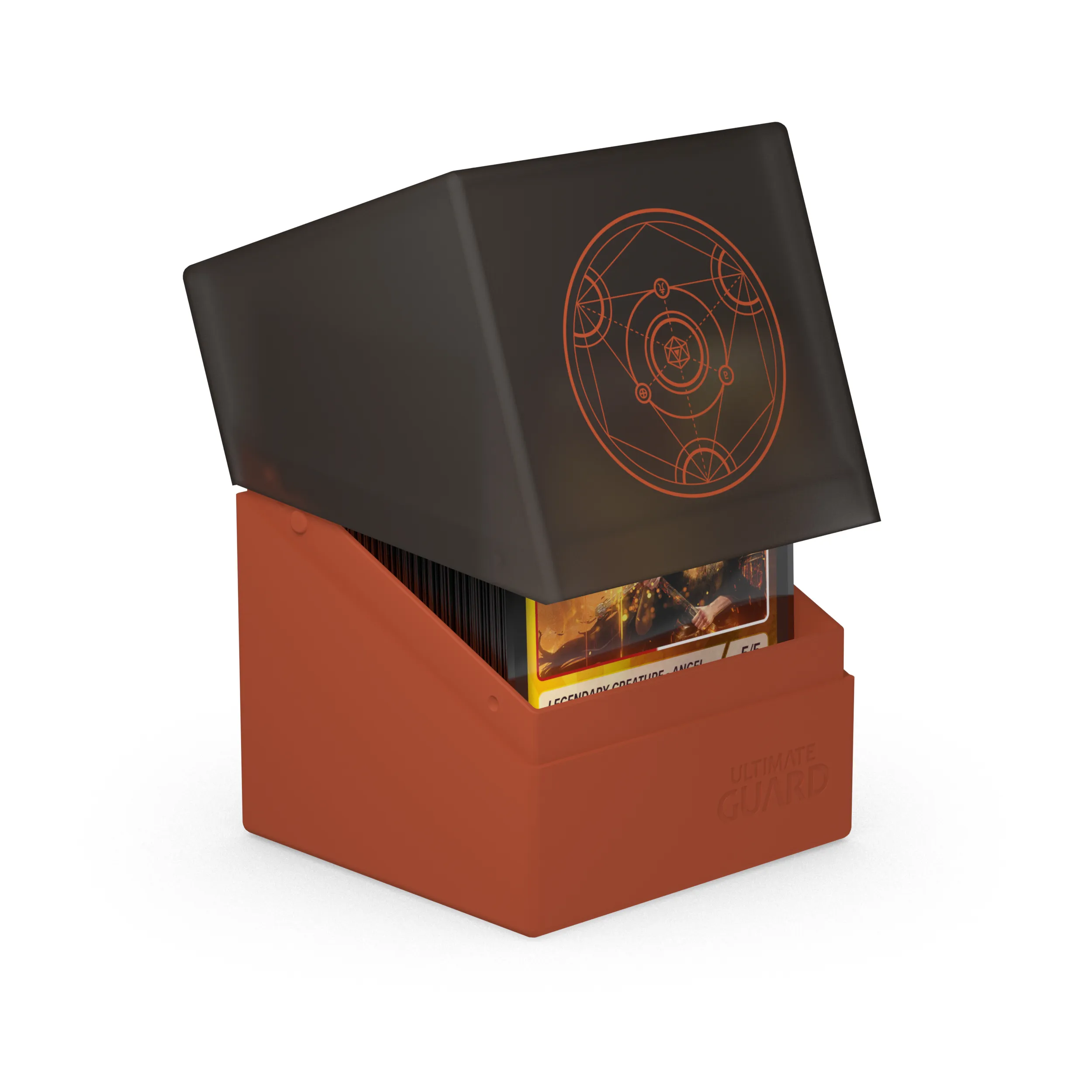 Ultimate Guard Card Deck Box Boulder 100+ Druidic Secrets Impetus (Dark Orange)