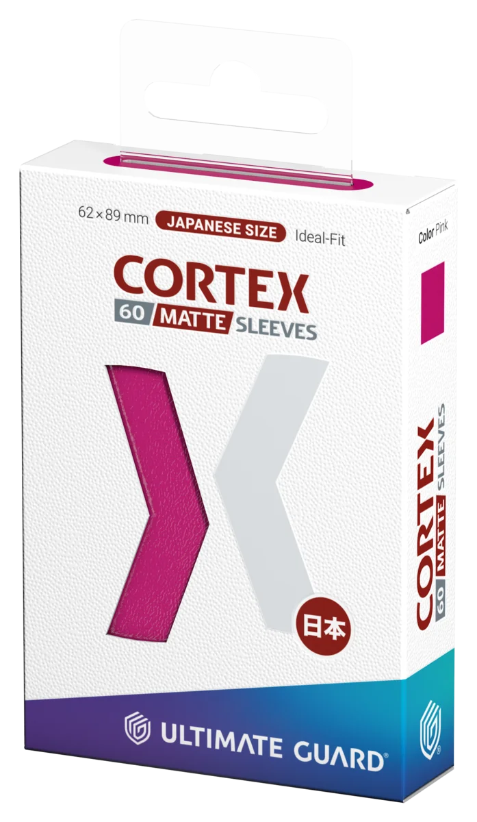 Ultimate Guard Cortex Sleeves Matte Japanese Size (60) - Pink