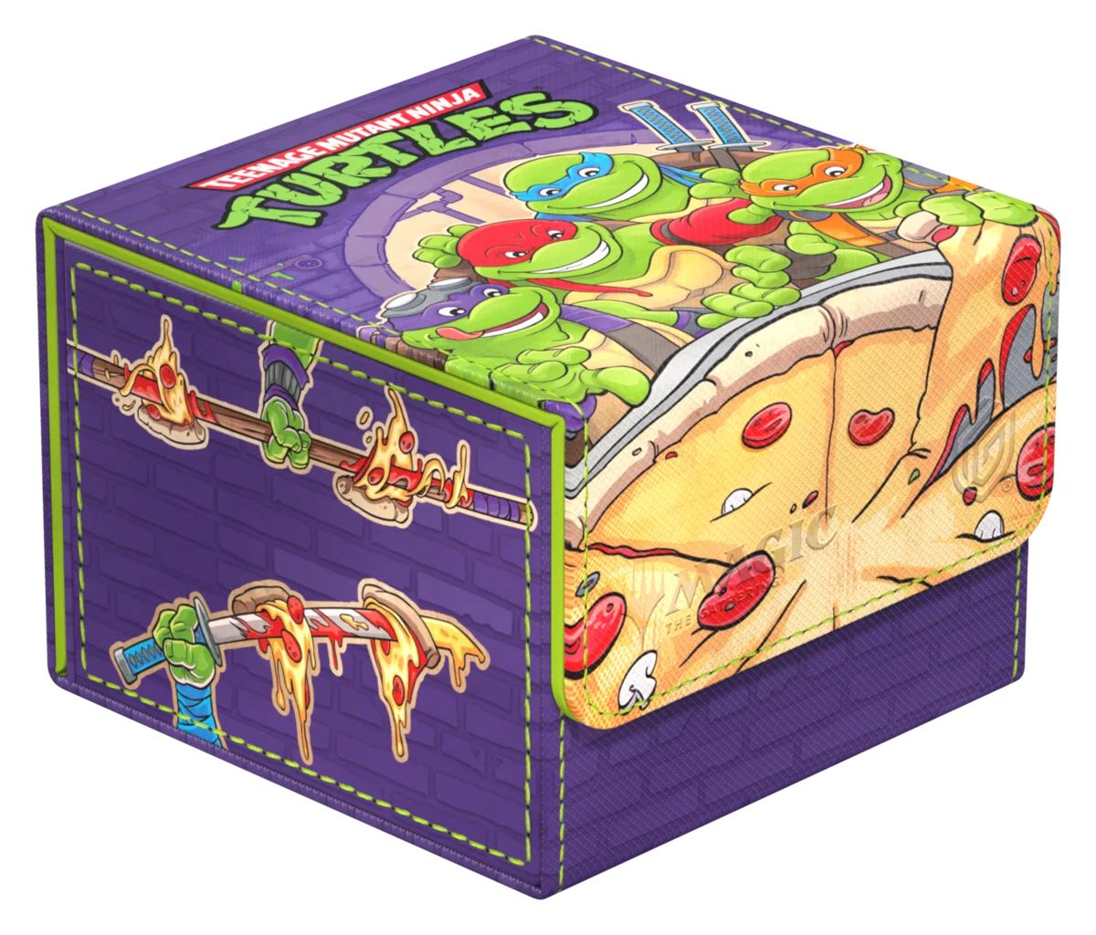 Ultimate Guard Sidewinder 133+ Xenoskin Magic: The Gathering | Teenage Mutant Ninja Turtles - Pizza Box
