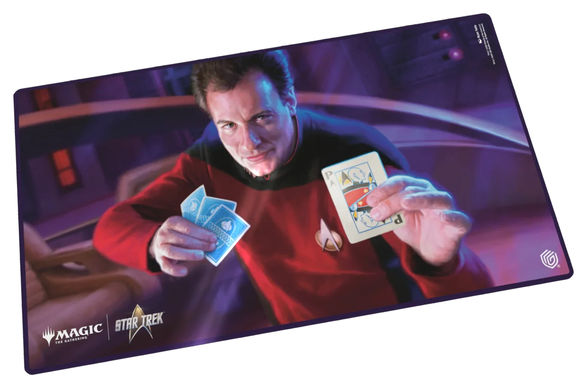 Ultimate Guard Play-Mat Magic: The Gathering | Star Trek - Q, Stacking the Deck Ultimate Guard Play-Mat Magic: The Gathering | Star Trek - Q, Stacking the Deck