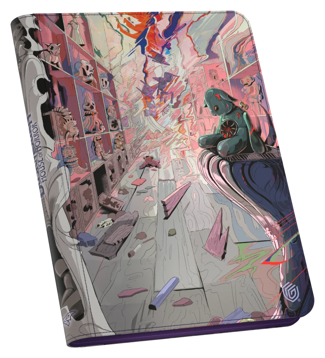 Ultimate Guard Zipfolio 360 Xenoskin Magic: The Gathering "Duskmourn: House of Horror" - Porcelain Gallery