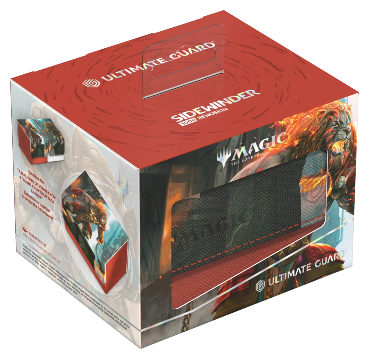 Ultimate Guard Sidewinder 100+ Xenoskin Magic: The Gathering "Reality Fracture" - Ajani, Path of Vengeance