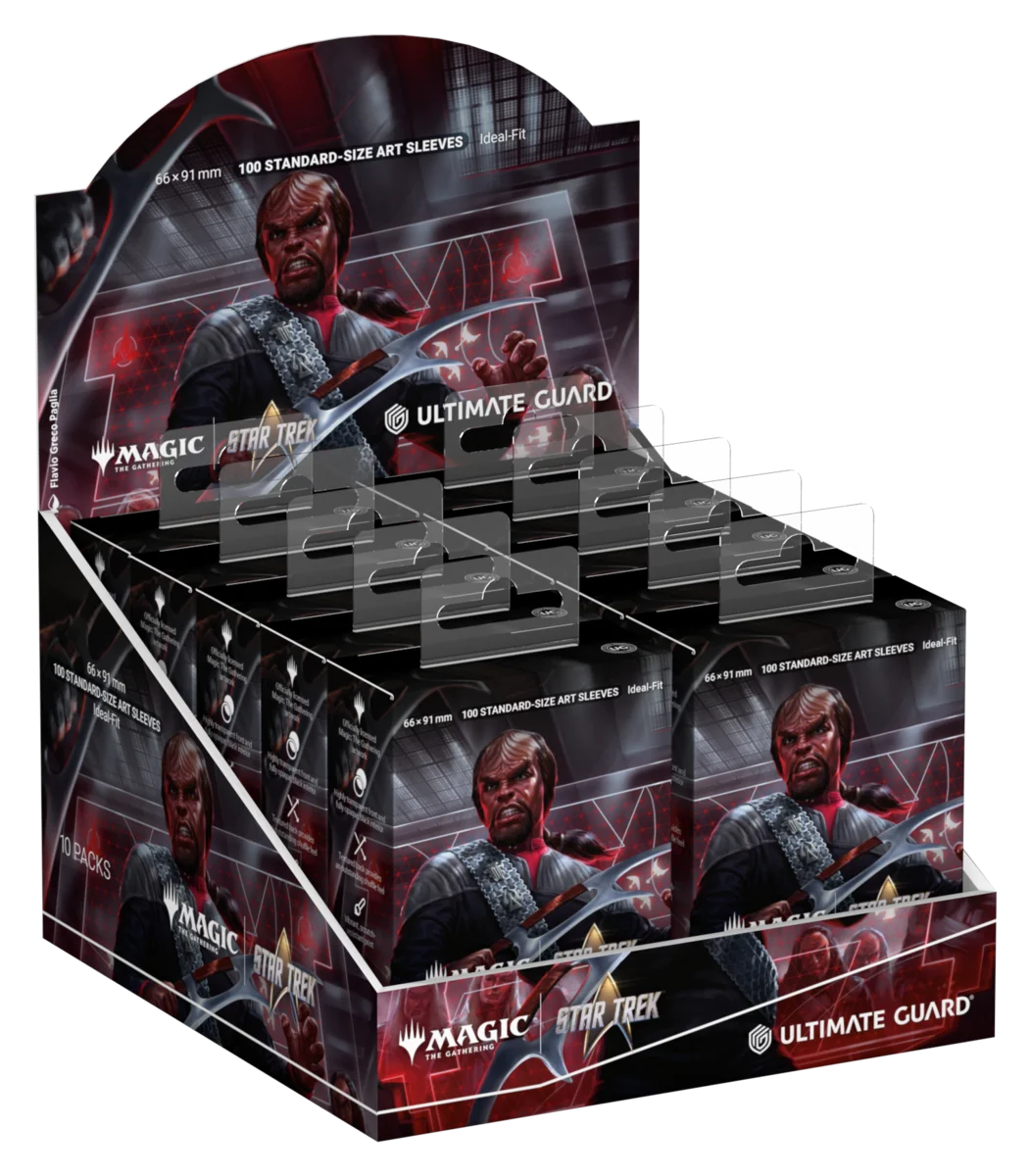 Ultimate Guard Art Sleeves Magic: The Gathering | Star Trek - Worf, Defiant Commander