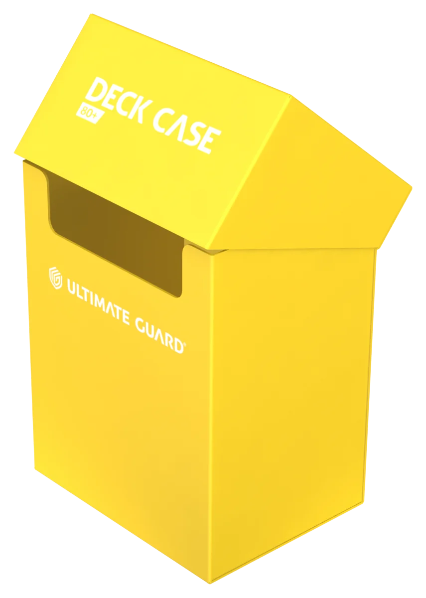 Ultimate Guard Deck Case 80+ - Yellow