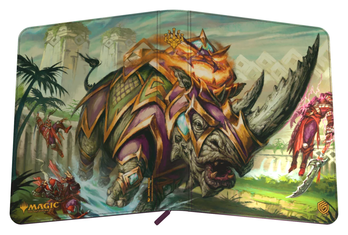 Ultimate Guard Zipfolio 360 Xenoskin Magic: The Gathering "Tarkir: Dragonstorm" - Skirmish Rhino