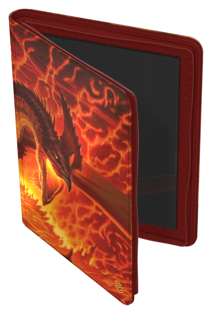 Ultimate Guard Zipfolio 360 Xenoskin Magic: The Gathering "Tarkir: Dragonstorm" - Magmatic Hellkite