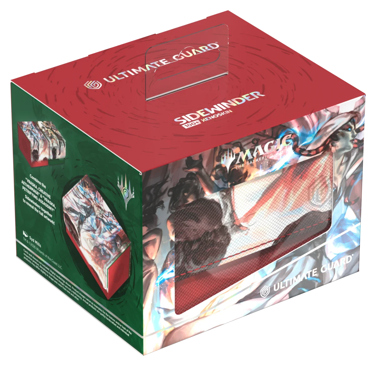 Ultimate Guard Sidewinder 100+ Xenoskin Magic: The Gathering "Reality Fracture" - Vraska, Creative Aethermage