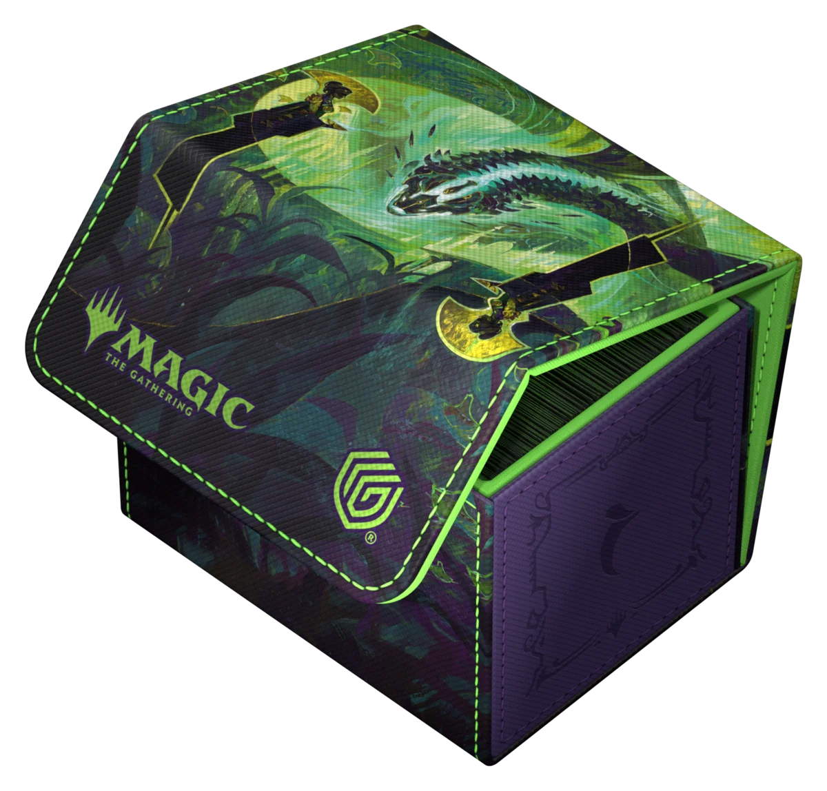 Ultimate Guard Sidewinder 100+ Xenoskin deck box from Magic: The Gathering's Tarkir: Dragonstorm set