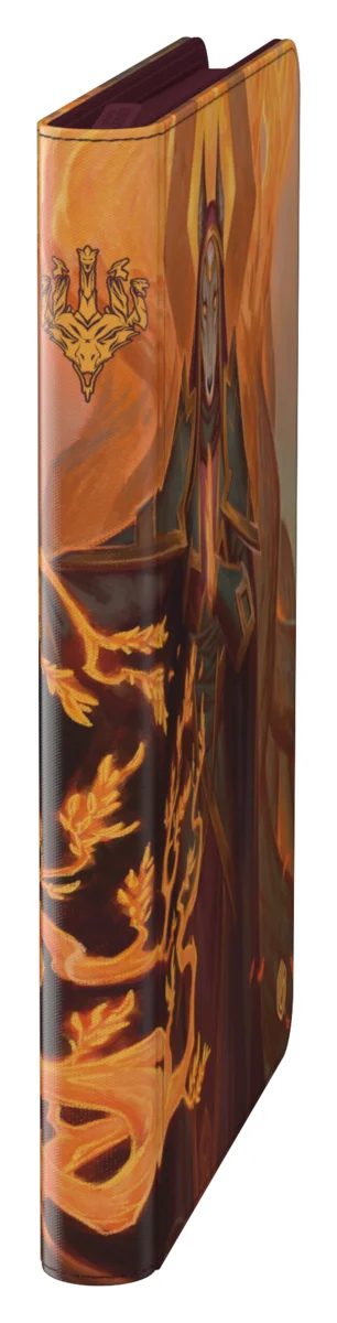 Ultimate Guard Zipfolio 360 18-Pocket Xenoskin trading card binder from Magic: The Gathering's Tarkir set