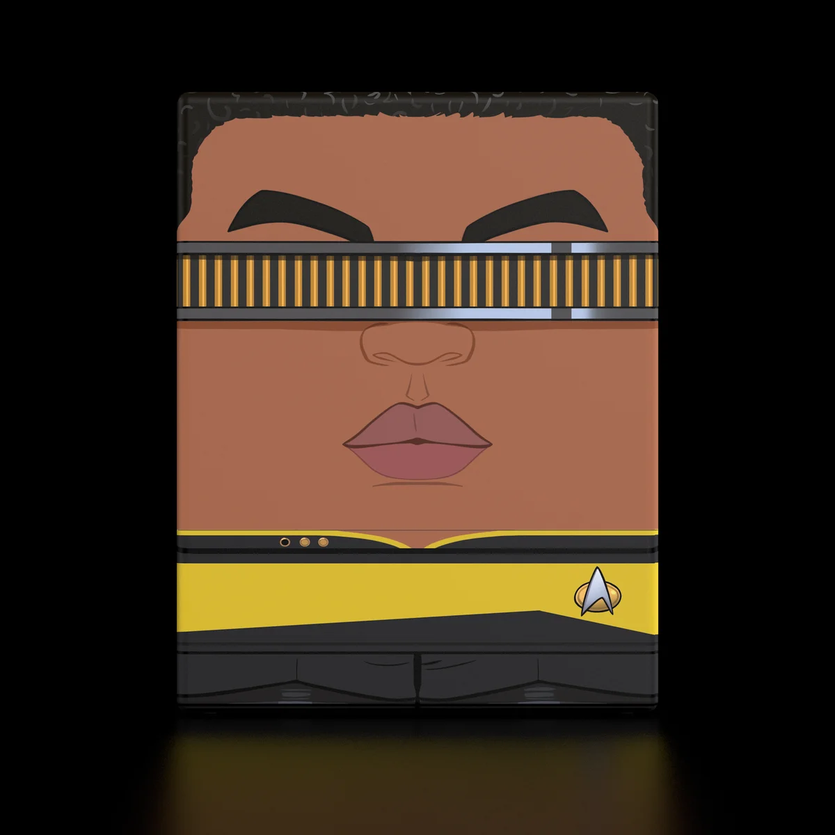 Squaroes Squaroe Star Trek: The Next Generation ST022 - Geordi La Forge