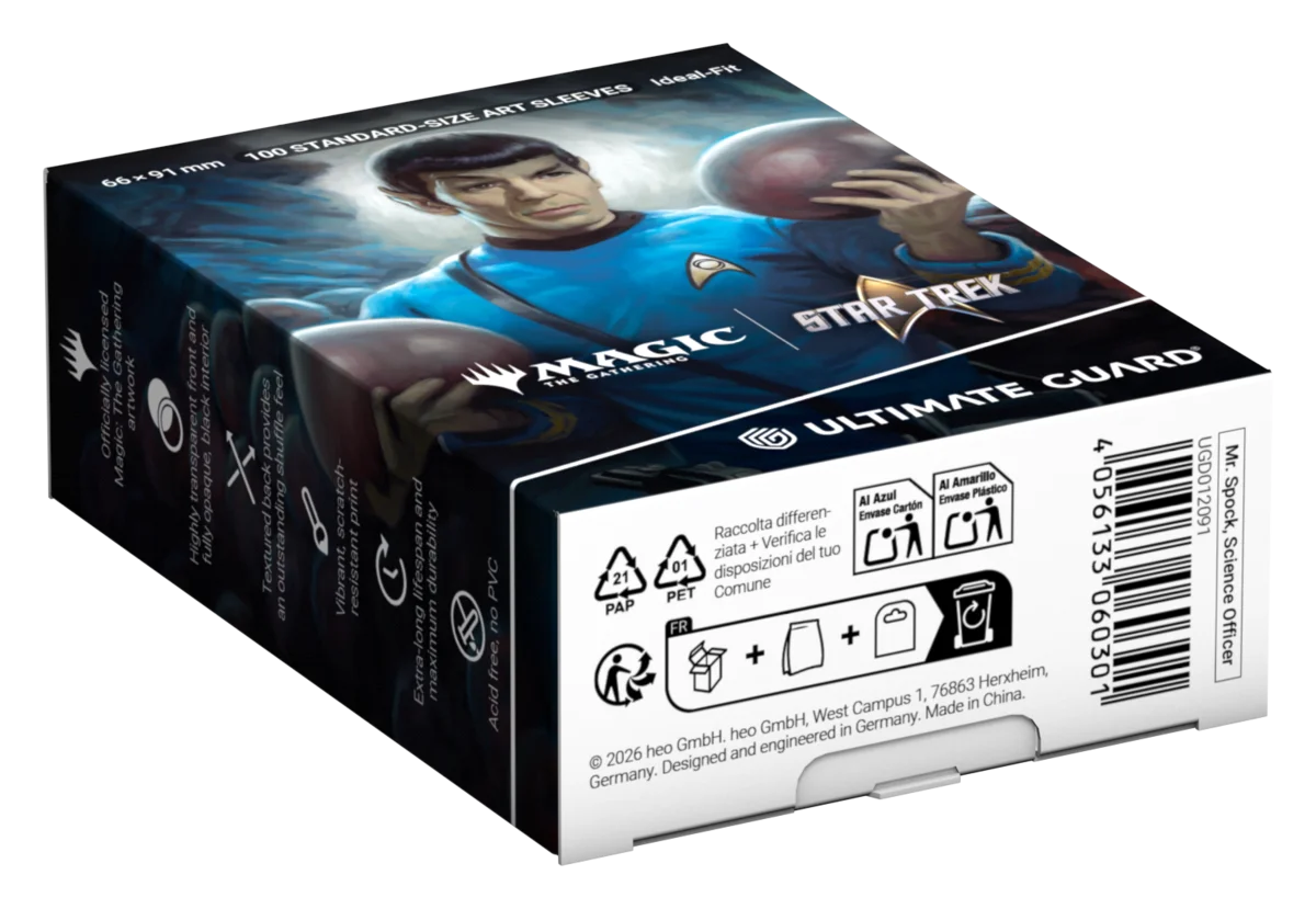 Ultimate Guard Art Sleeves Magic: The Gathering | Star Trek - Mr. Spock, Science Officer