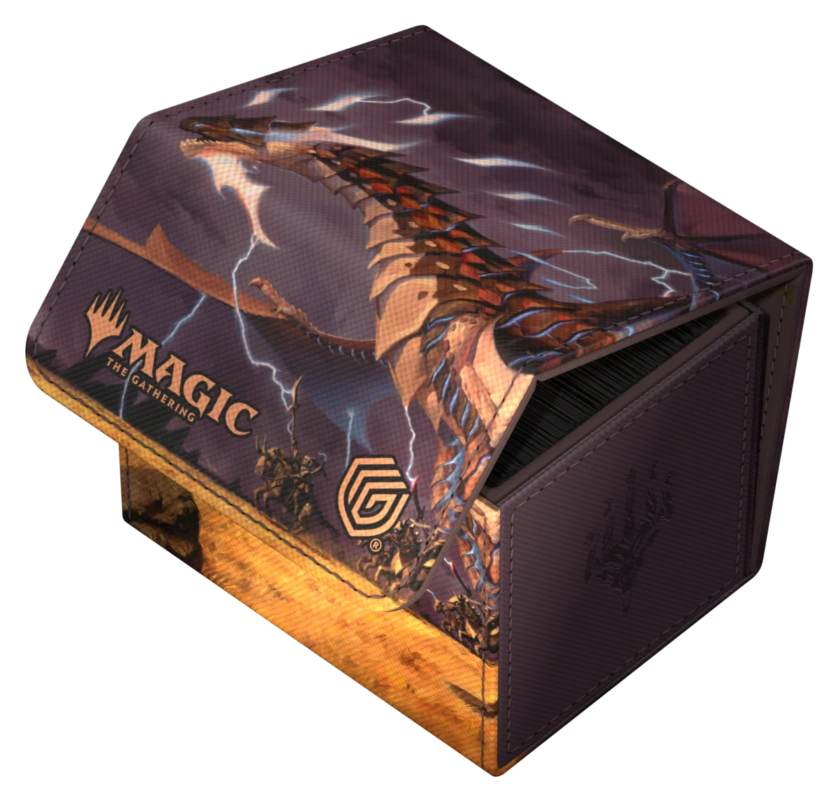 Ultimate Guard Sidewinder 100+ Xenoskin deck box from Magic: The Gathering's Tarkir: Dragonstorm set