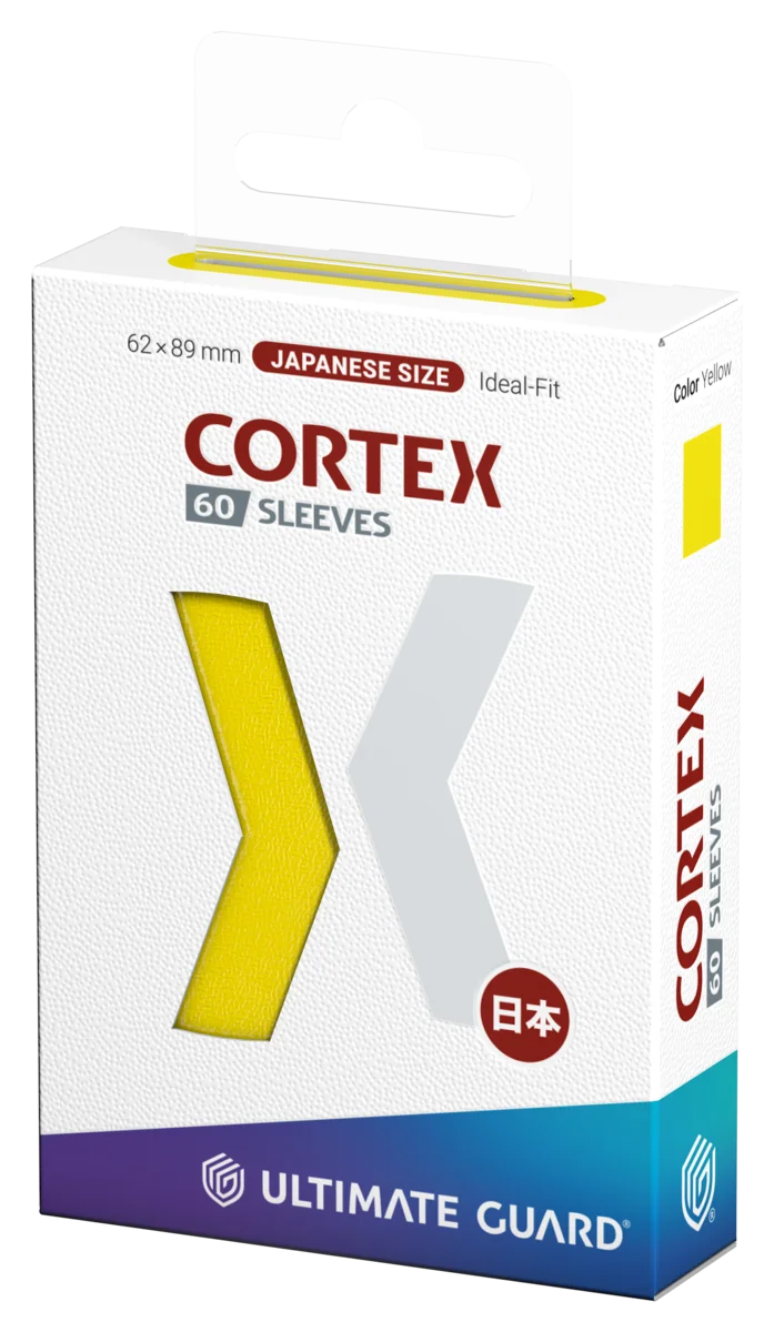 Ultimate Guard Cortex Sleeves Japanese Size (60) - Yellow