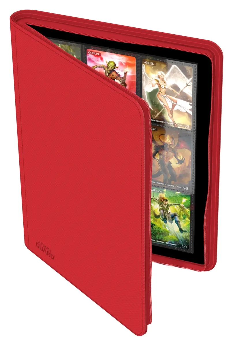 Ultimate Guard Zipfolio 360 18-Pocket Xenoskin trading card binder