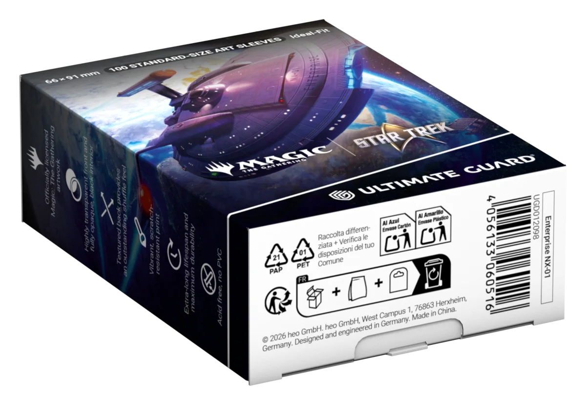 Ultimate Guard Art Sleeves Magic: The Gathering | Star Trek - Enterprise NX-01