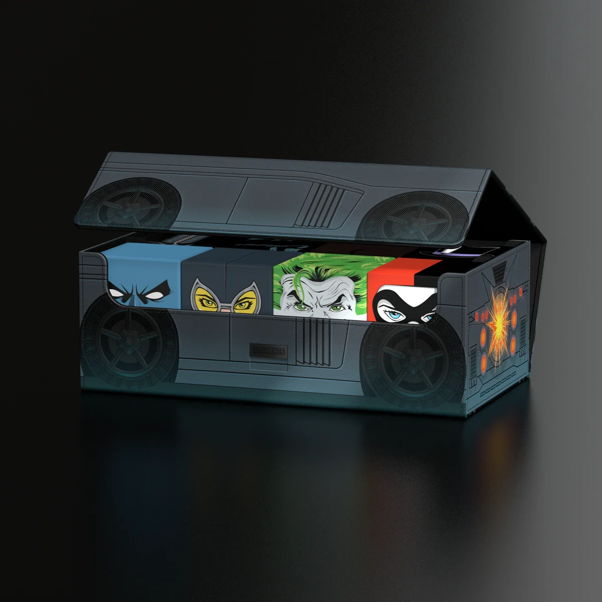 Squaroes Collectors Case 800 DC Batman: Gotham City - Batmobile