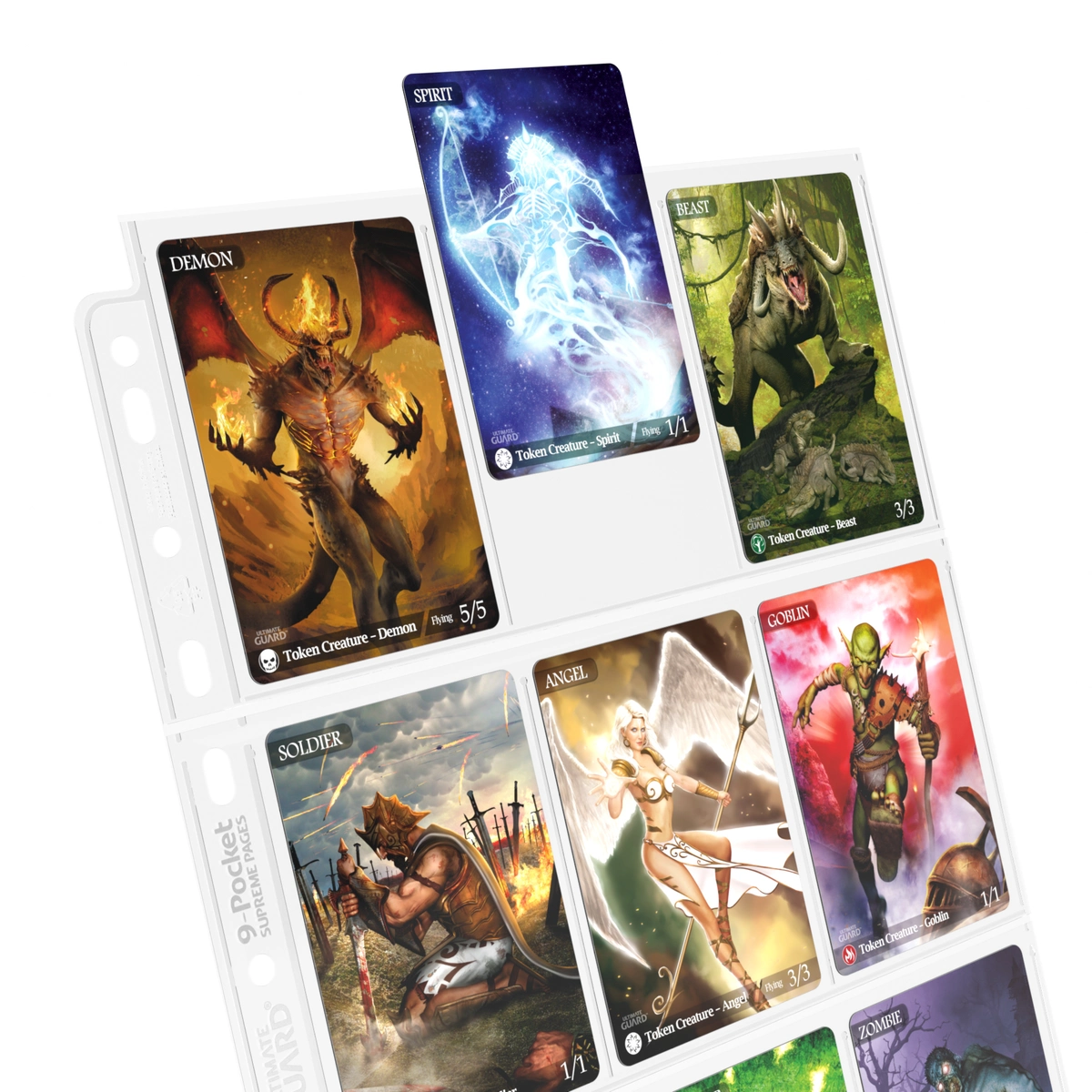Ultimate Guard 9-Pocket Pages Top-Loading for trading card binders 