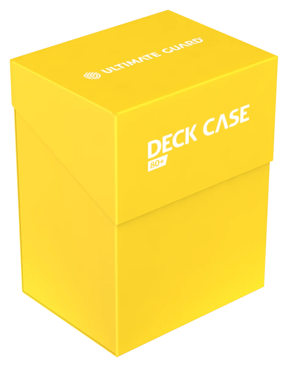 Ultimate Guard Deck Case 80+ - Yellow
