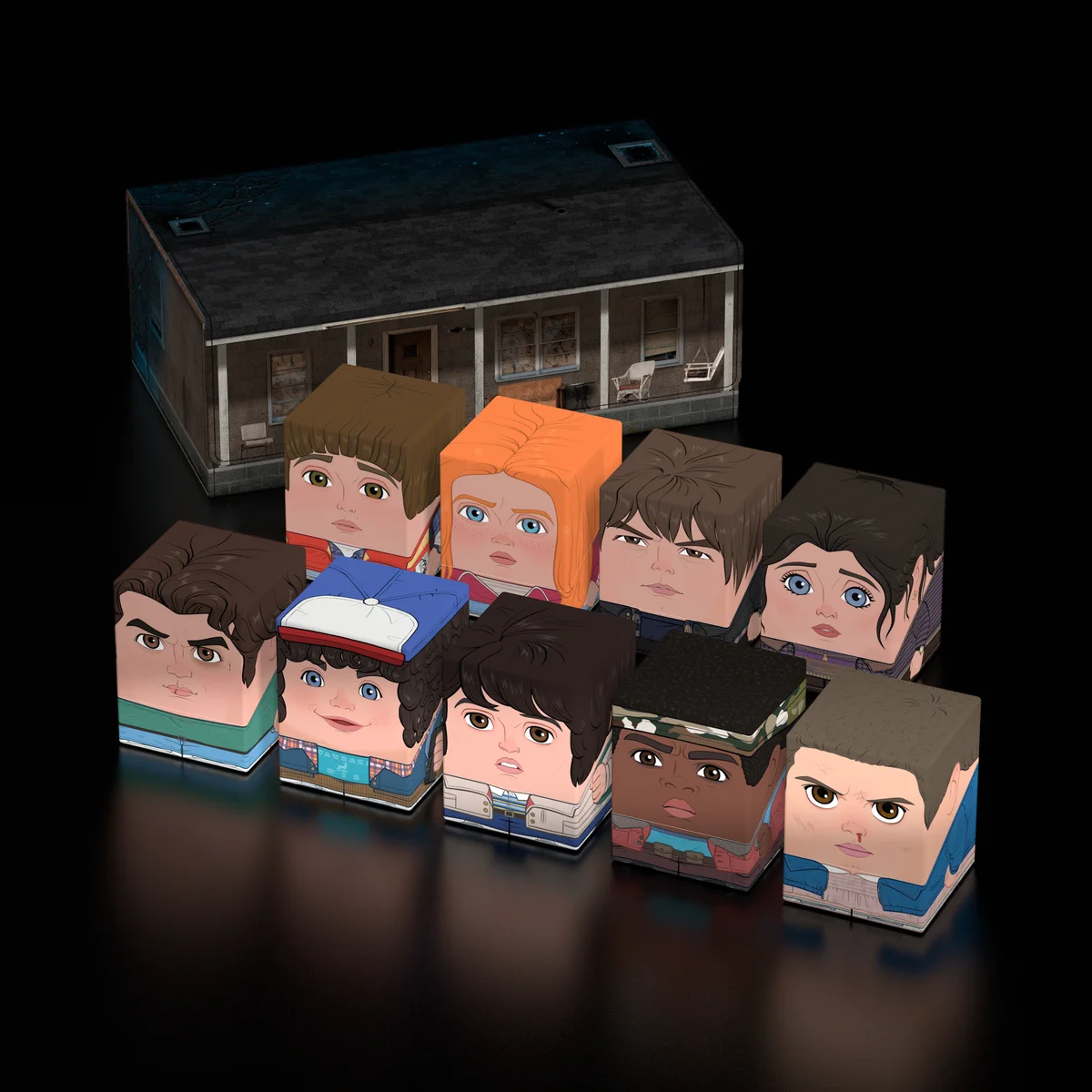 Squaroes Collectors Case 800 Stranger Things - The Byers House