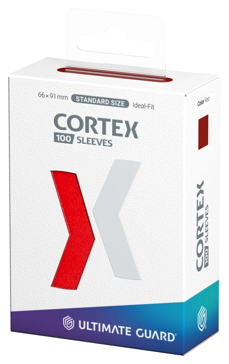 Ultimate Guard Cortex Sleeves Standard Size (100) - Red