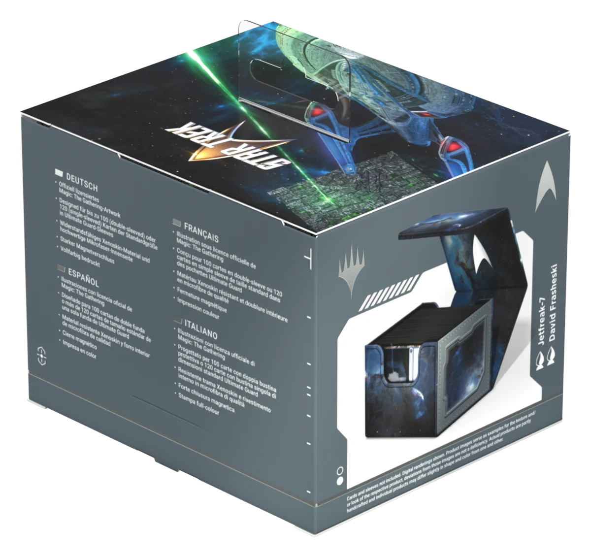 Ultimate Guard Sidewinder 100+ Xenoskin Magic: The Gathering | Star Trek - U.S.S. Enterprise, Sovereign