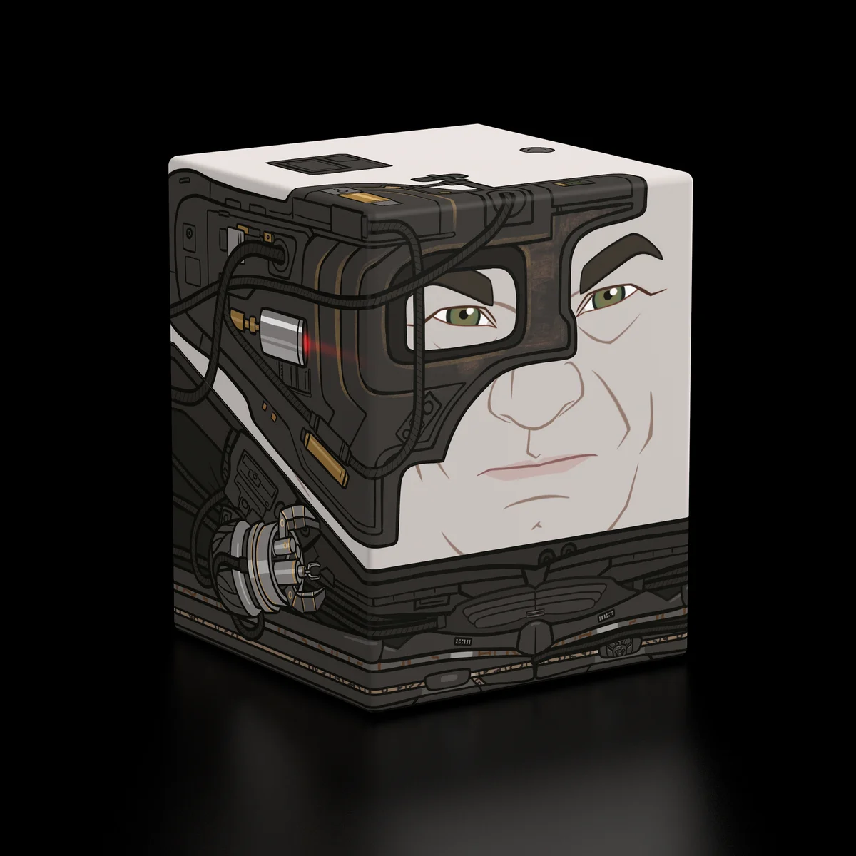 Squaroes Squaroe Star Trek: The Next Generation ST026 - Locutus