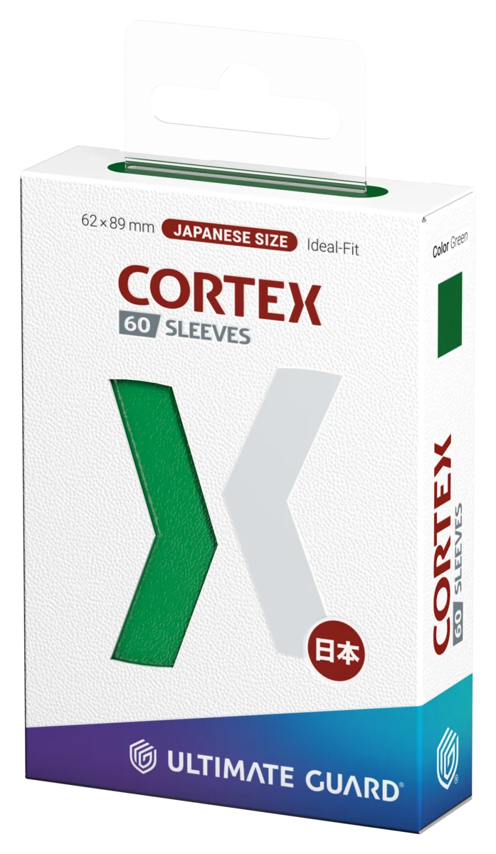 Ultimate Guard Cortex Sleeves Japanese Size (60) - Green