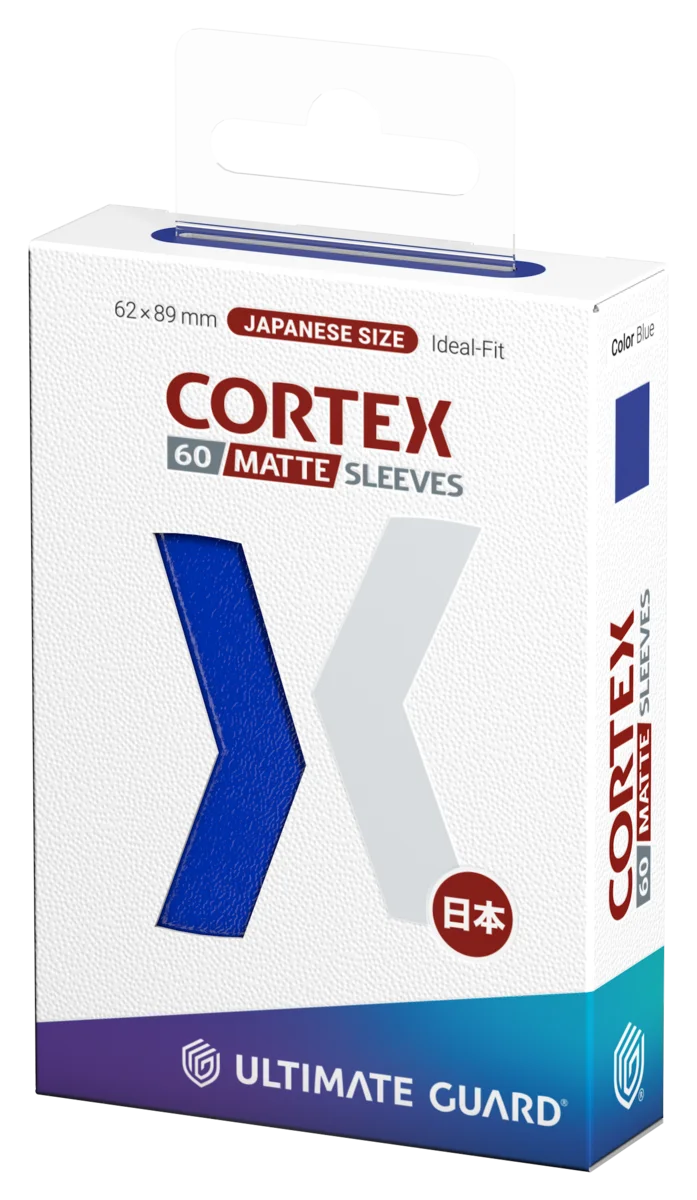 Ultimate Guard Cortex Sleeves Matte Japanese Size (60) - Blue