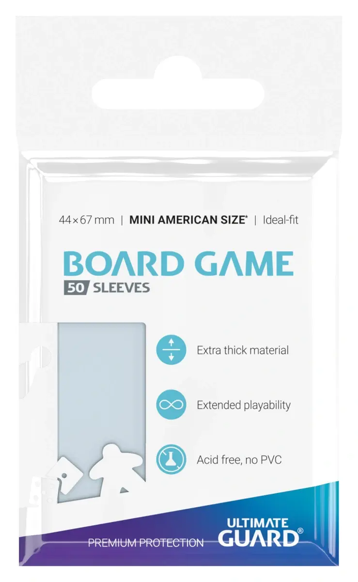 Ultimate Guard Board Game Sleeves Mini American
