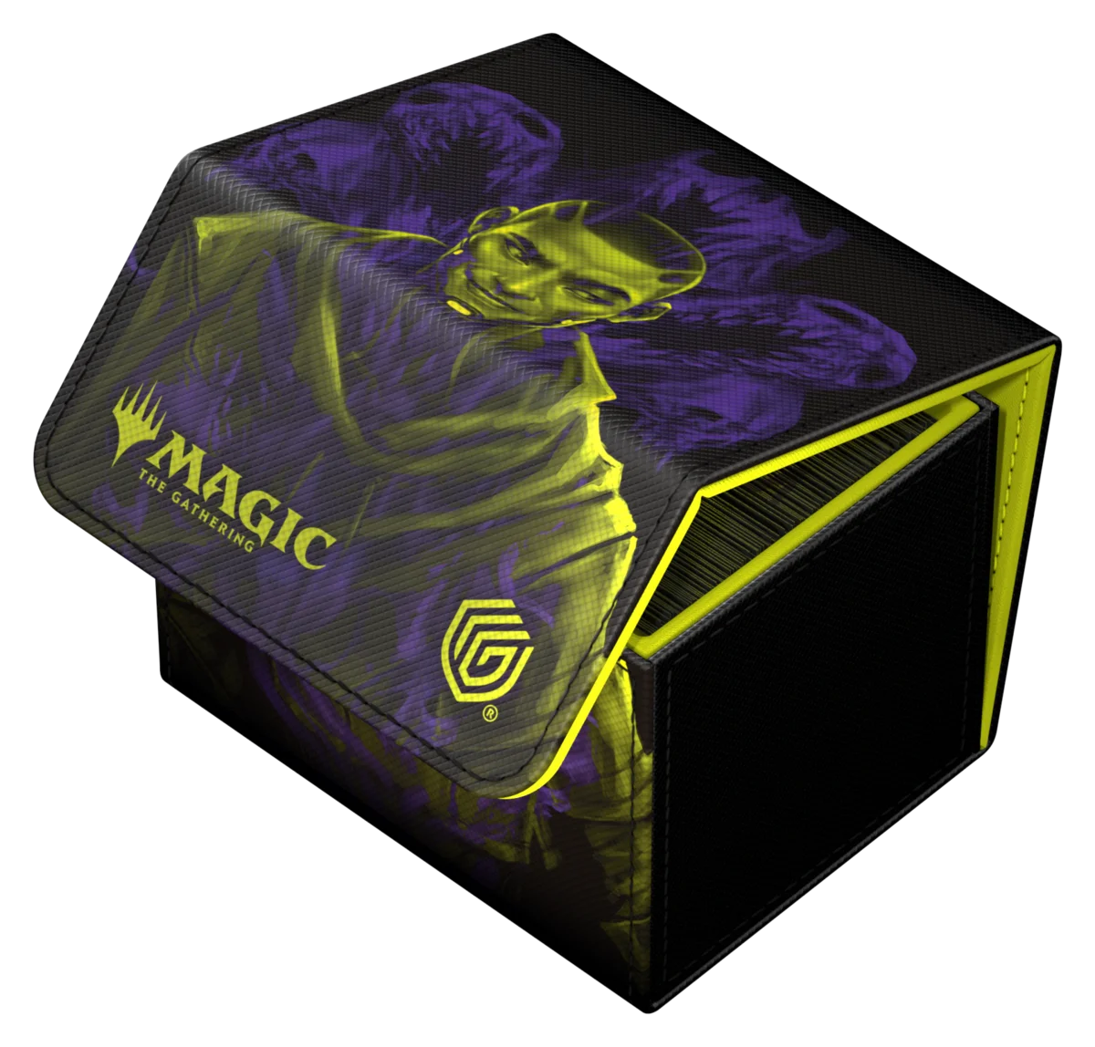 Ultimate Guard Sidewinder 100+ Xenoskin deck box from Magic: The Gathering's Duskmourn set