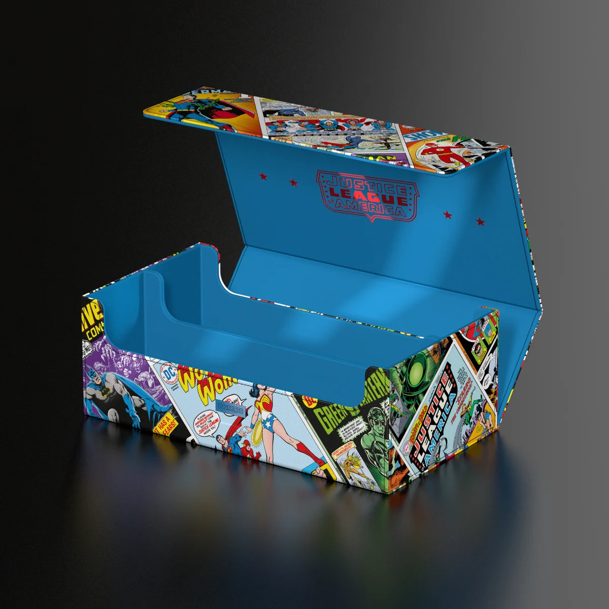 Squaroes Collectors Case DC Justice League mass storage deck box by Ultimate Guard