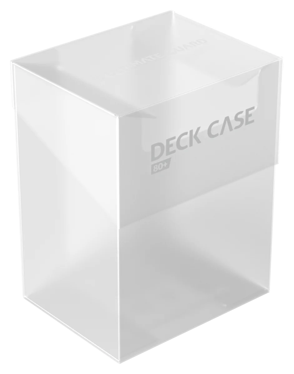 Ultimate Guard Deck Case 80+ - Transparent