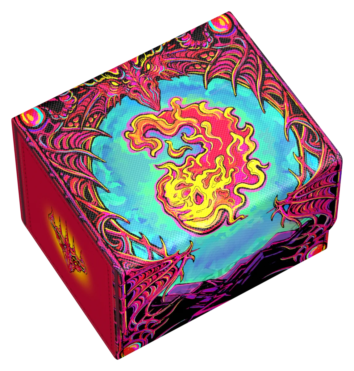Ultimate Guard Sidewinder 100+ Xenoskin Magic: The Gathering  "Mana Token" - Mountain