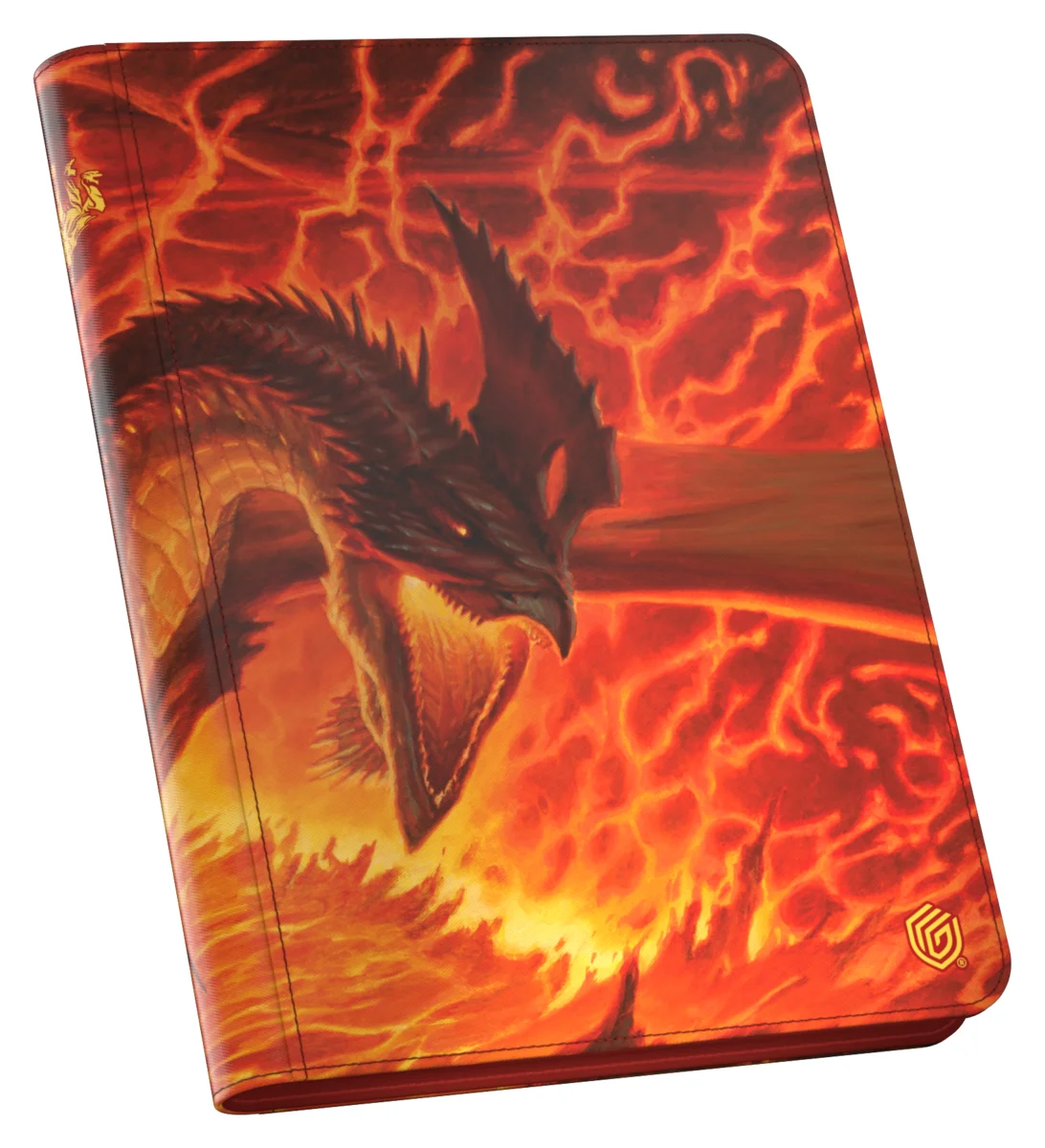 Ultimate Guard Zipfolio 360 Xenoskin Magic: The Gathering "Tarkir: Dragonstorm" - Magmatic Hellkite