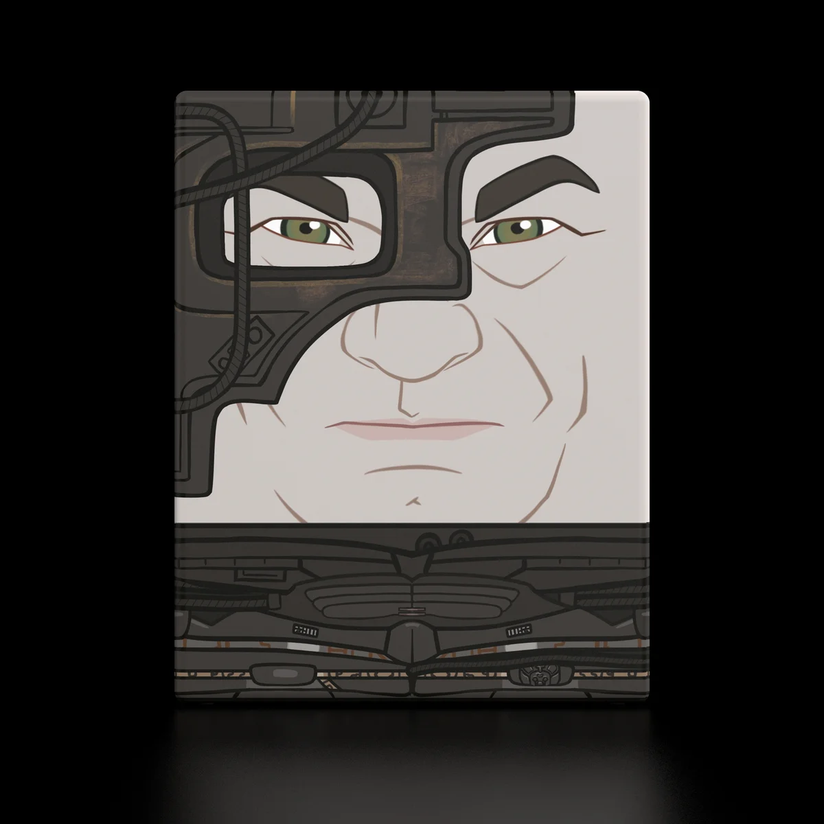 Squaroes Squaroe Star Trek: The Next Generation ST026 - Locutus