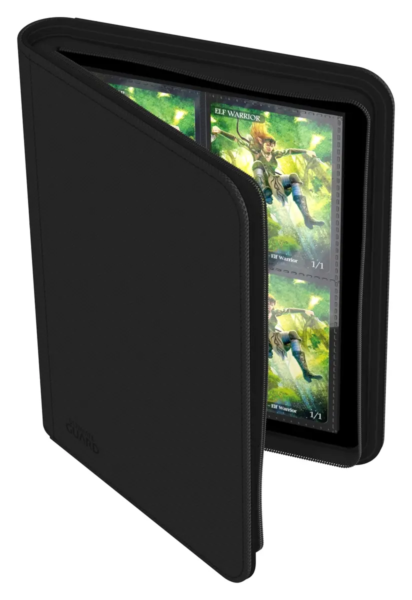 Ultimate Guard Zipfolio 160 8-Pocket Xenoskin trading card binder
