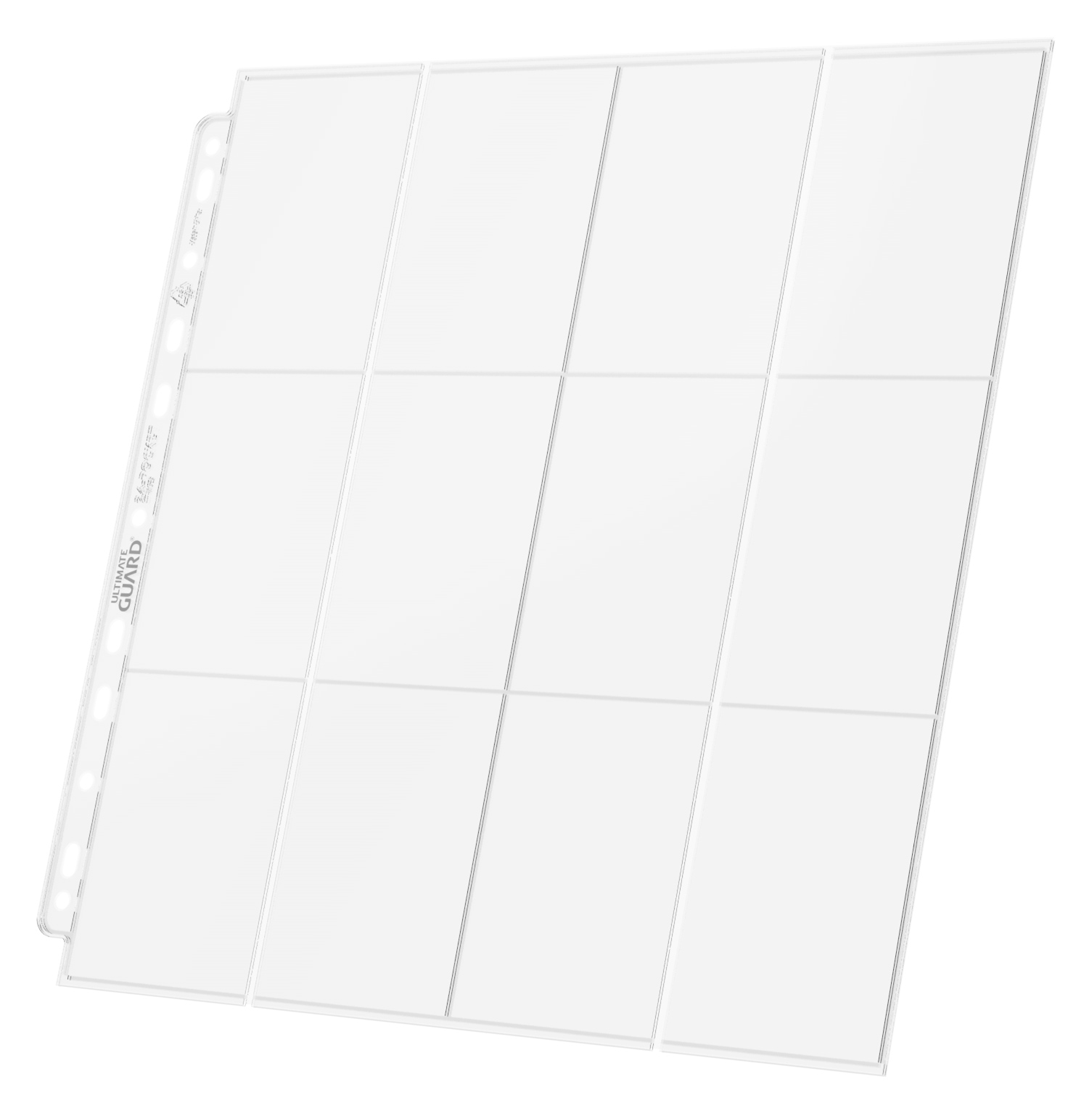 Ultimate Guard Album Card Binder Pages 24-Pockets Quadrow Clear