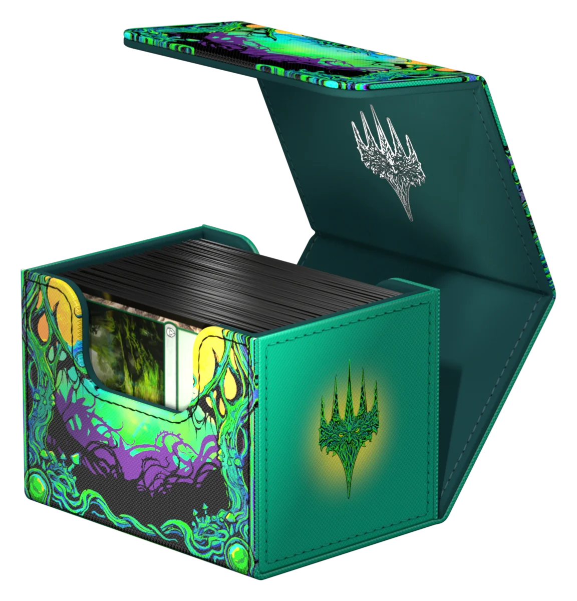 Ultimate Guard Sidewinder 100+ Xenoskin Magic: The Gathering  "Mana Token" - Forest
