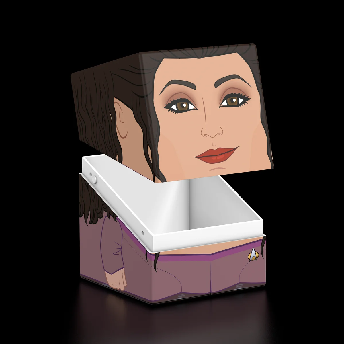 Squaroes Squaroe Star Trek: The Next Generation ST024 - Deanna Troi